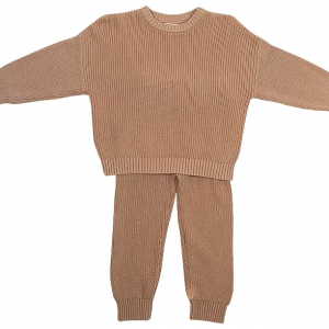 Men's 2 Piece Clothing Sets Winter Casual Suit Clothing Set Knit Vintage