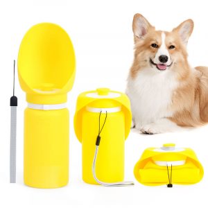 Portable, Foldable Travel Water Bottle for Dog Walking