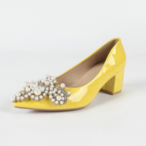 Pearl Heeled Pumps