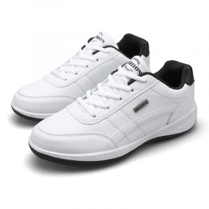 Leather sports shoes, casual student board shoes