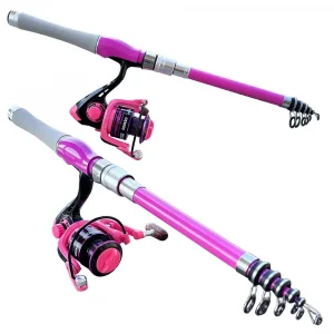 Trout Pesca Fishing Rod & Reel Set