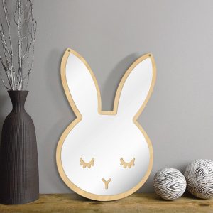 Nordic Eyelash Clouds Children's Mirror