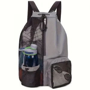 Mesh Backpack with Adjustable Shoulder Straps