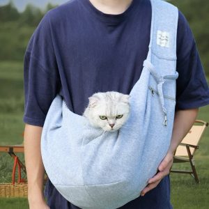 Pet Crossbody Carrier Bag