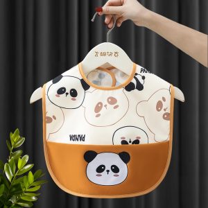 Baby feeding bib, waterproof and stain-resistant children's apron