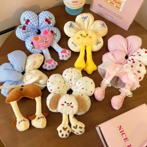 cute flower scrunchie