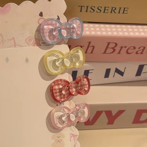 jelly bow kt hair clip