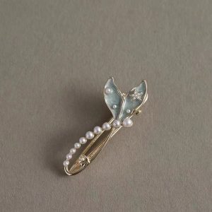 Ethereal Mermaid‑Tail Side Hair Clip
