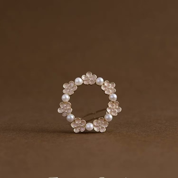 Pink Mist Aroma Ring Fresh Fairy Snap Hair Clip - Image 2