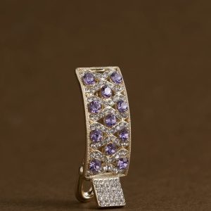 Elegant Rhinestone French Duckbill Hair Clip