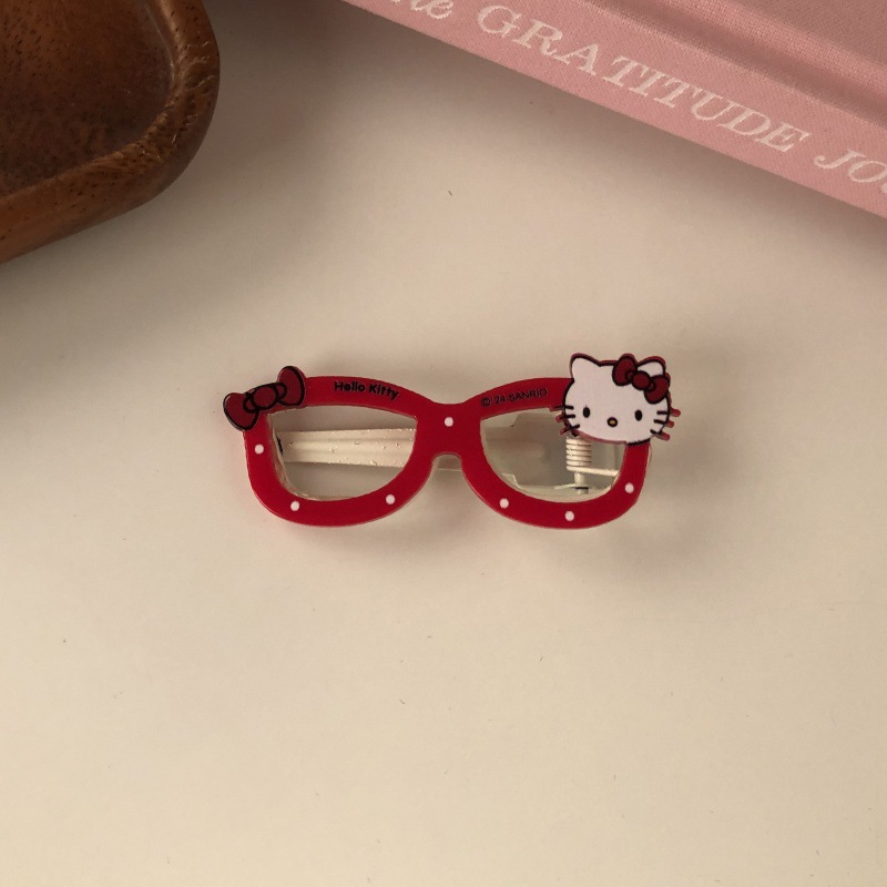 Cute Hello Kitty Duckbill Hair Clip Cartoon Kitty Side Bang Barrette - Image 13