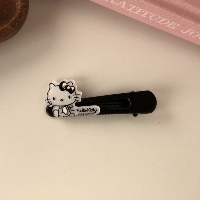 Cute Hello Kitty Duckbill Hair Clip Cartoon Kitty Side Bang Barrette - Image 15