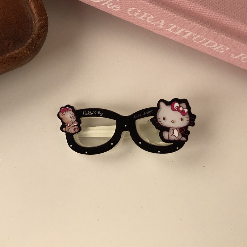 Cute Hello Kitty Duckbill Hair Clip Cartoon Kitty Side Bang Barrette - Image 16