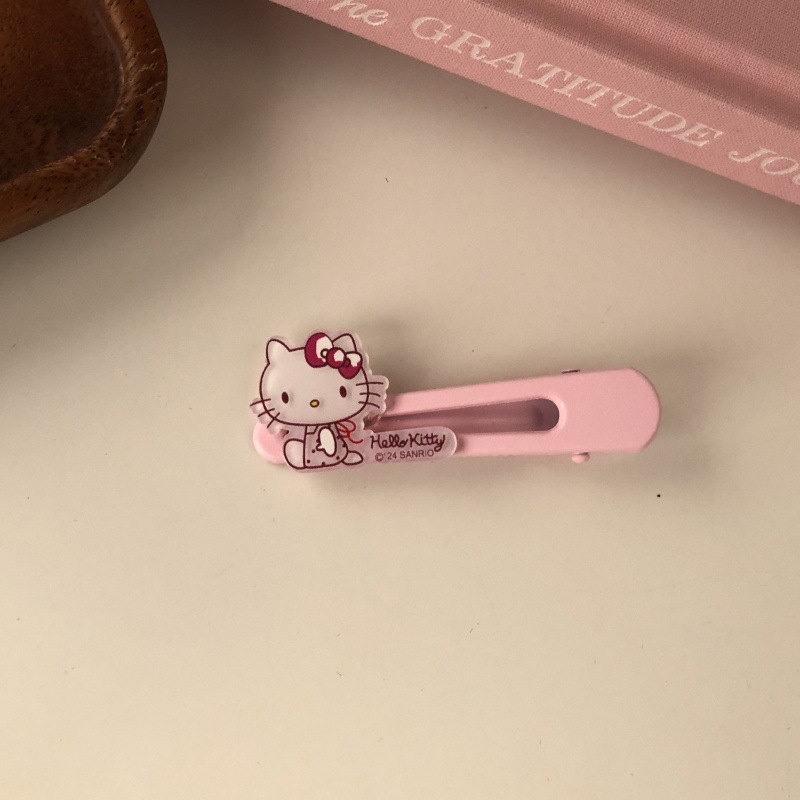 Cute Hello Kitty Duckbill Hair Clip Cartoon Kitty Side Bang Barrette - Image 17