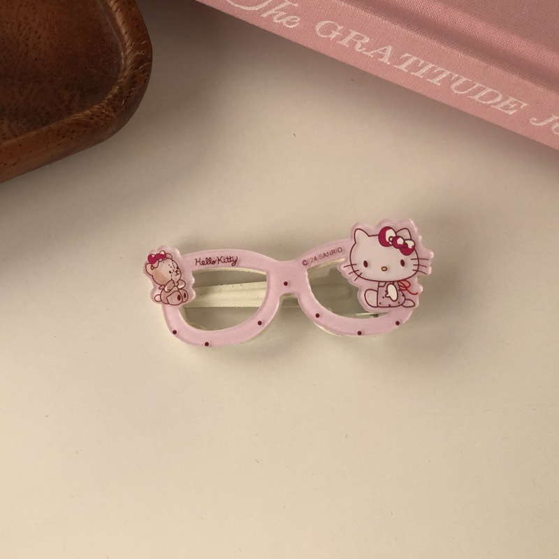 Cute Hello Kitty Duckbill Hair Clip Cartoon Kitty Side Bang Barrette - Image 18