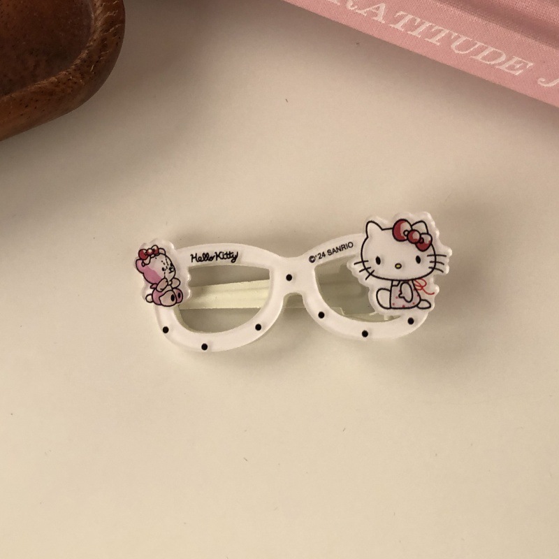 Cute Hello Kitty Duckbill Hair Clip Cartoon Kitty Side Bang Barrette - Image 19