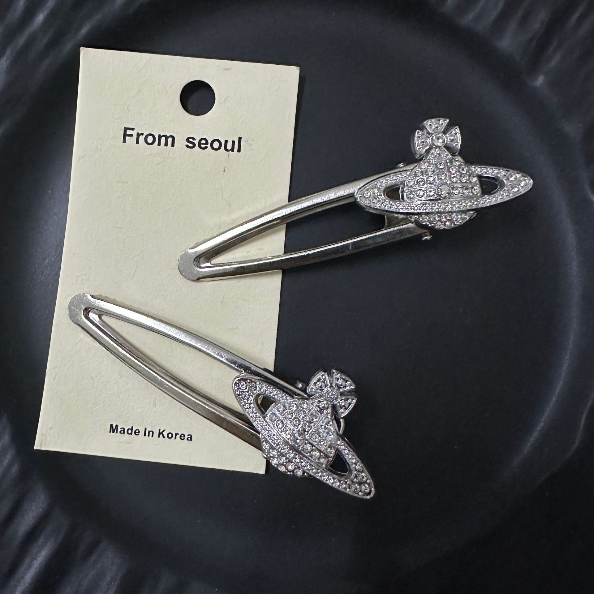 Luxury Orb Design Hair Clip - Image 3