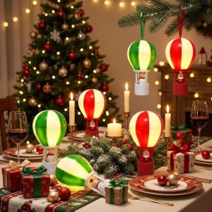Hot Air Balloon Candle Lantern Kids Gift