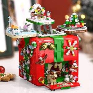 Christmas Surprise Pop Up Box, Xmas Gift Box