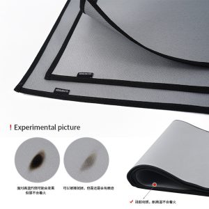 camping fire pit mat