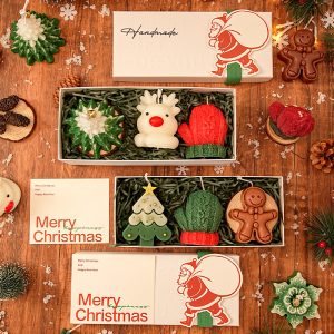 Handmade Scented Candle Christmas Favor Gift