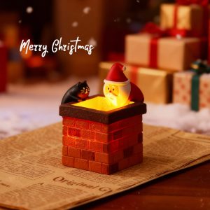 Christmas Chimney Night Light