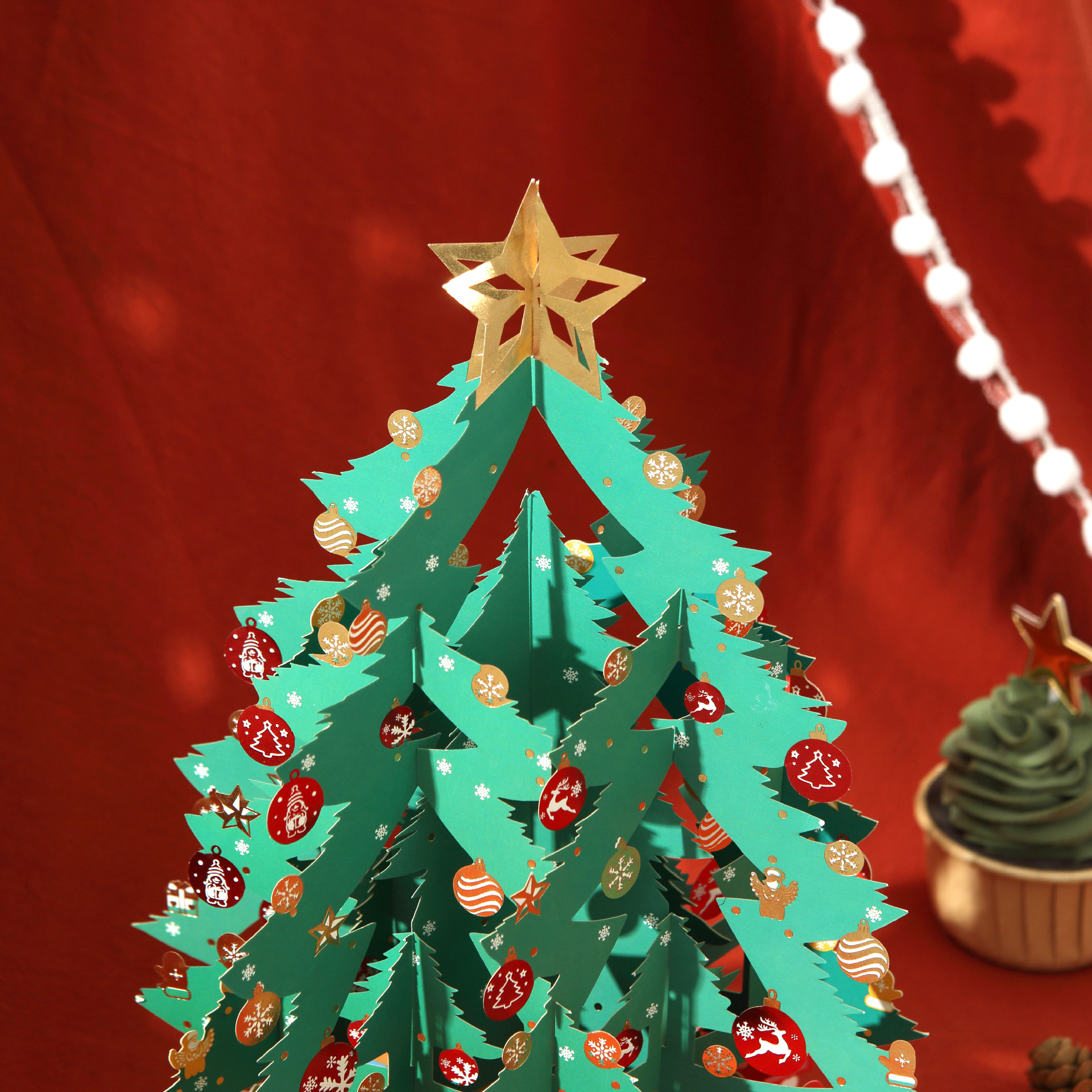 3D Pop Up Tree Tabletop Greeting Card - Image 2