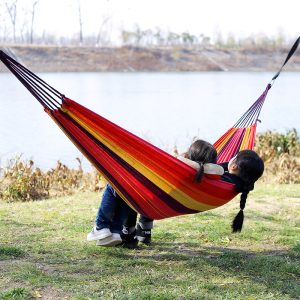 single double hammock swing