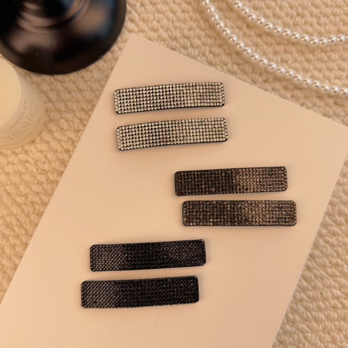 Luxury Exquisite Full‑Pavé Rhinestone Hair Clip
