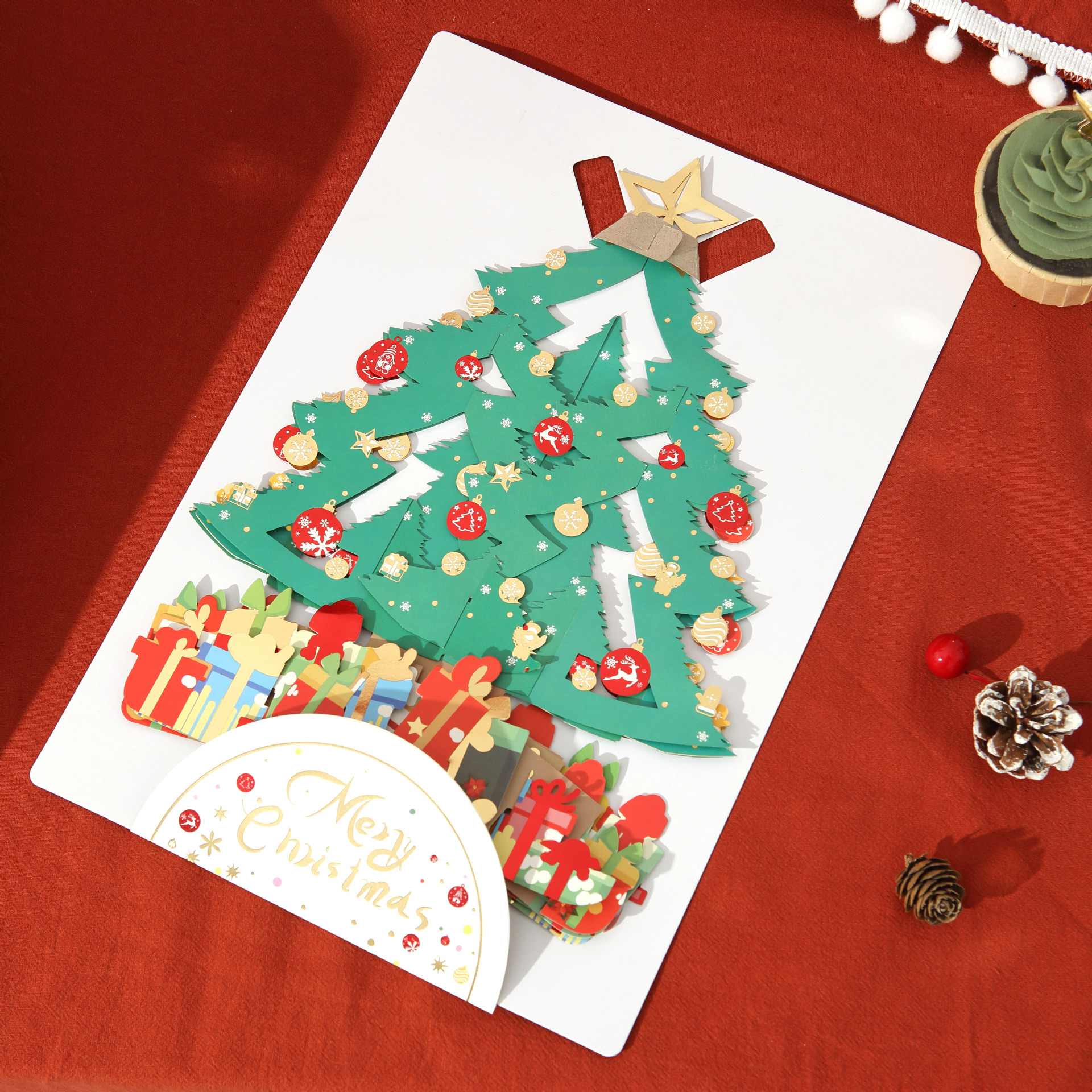 3D Pop Up Tree Tabletop Greeting Card - Image 3