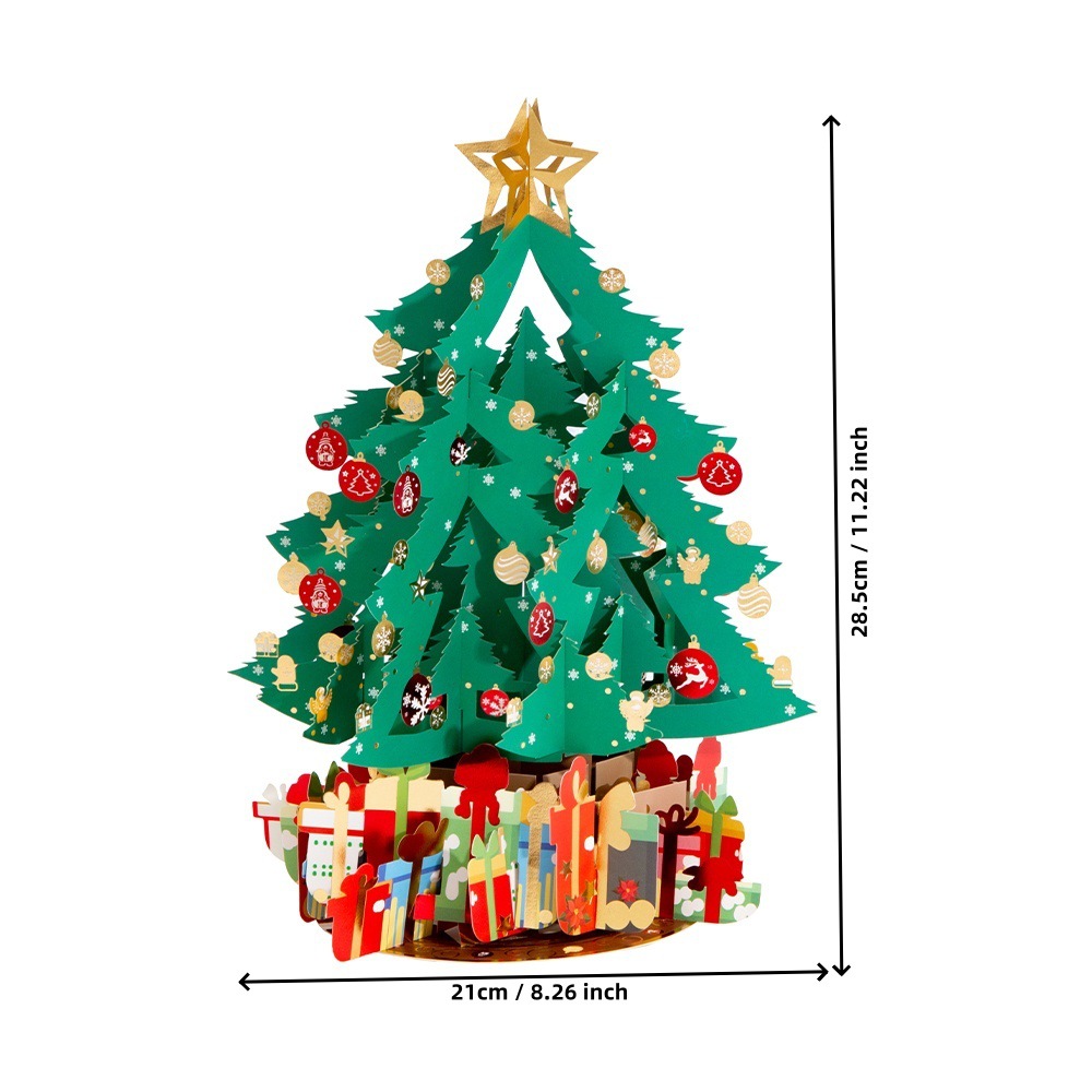 3D Pop Up Tree Tabletop Greeting Card - Image 4