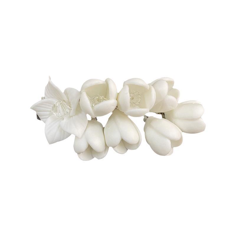 Jasmine super fairy french vintage flower hair clip - Image 2