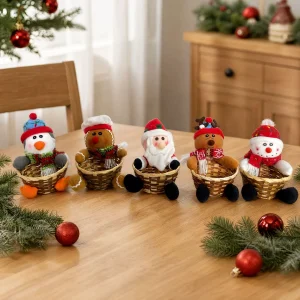 Christmas Atmosphere Candy Basket