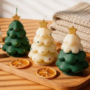 Christmas Scented Candles Winter Vibe Indoor Home Decor